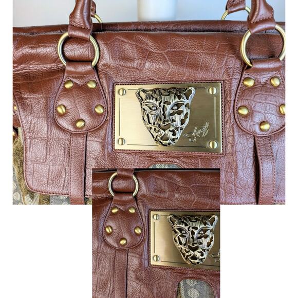 NEW Sharif Brocade Carpetbag  Satchel Shoulder Tote Travel Bag EXTRA Large - Picture 2 of 12